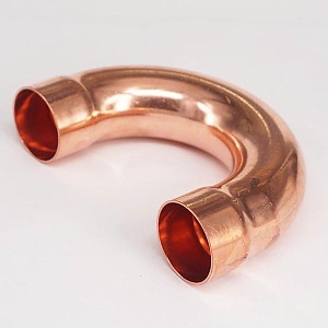 Колено медное 180 градусов двухраструбное М1р 5060 ГОСТ 32590-2013